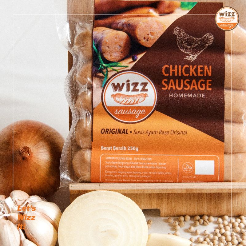 

Sosis Ayam Premium WIZZ Sausage