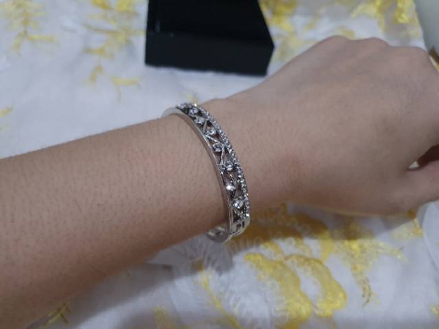Gelang silver titanium /gelang stainless steel tidak luntur 02