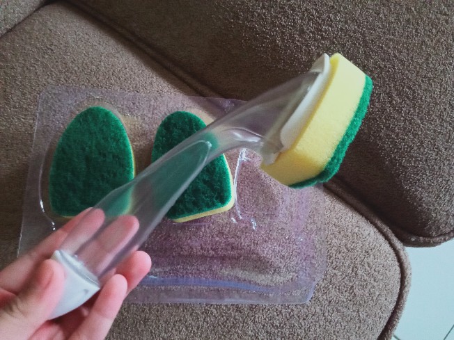 Alat Pencuci Piring Sikat Cuci Piring Dish Wand - Bening