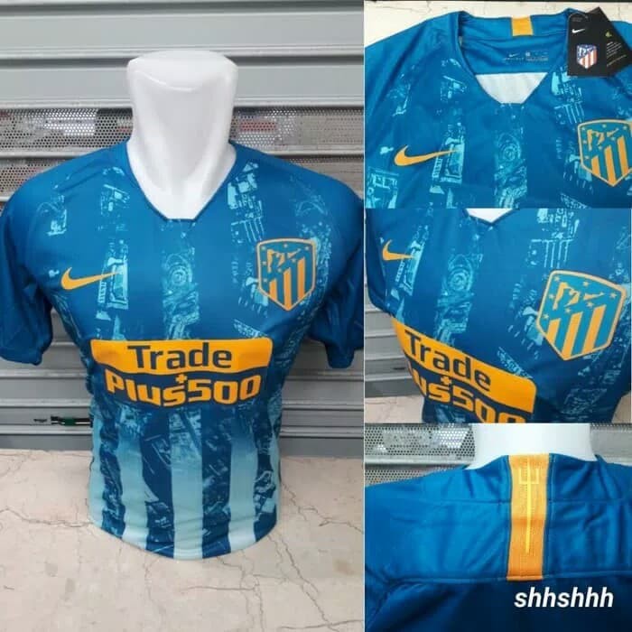 JERSEY BOLA ATLETICO MADRID ATM 3RD 2018 2019 GRADE ORI