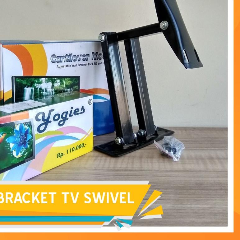 ֍ SWIVEL TV BRACKET 10”-32" INCH / SWIVEL TV BRACKET 48 INCH / BRACKET TV UNIVERSAL SWIVEL / LENGAN