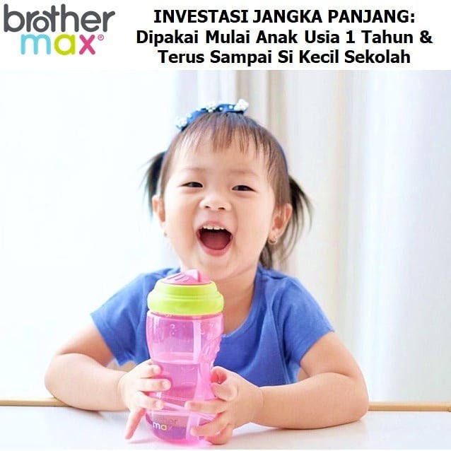 BrotherMax Swivel Straw Sipper / Botol minum