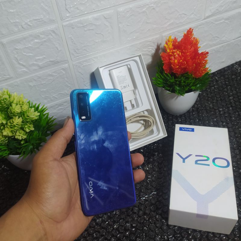 VIVO Y20 Hp Second TERMURAH & Mulus Lengkap full ORI