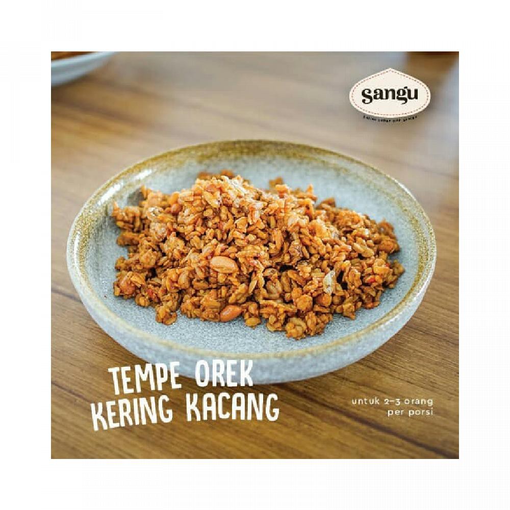 

Sangu Tempe Orek Kering Kacang