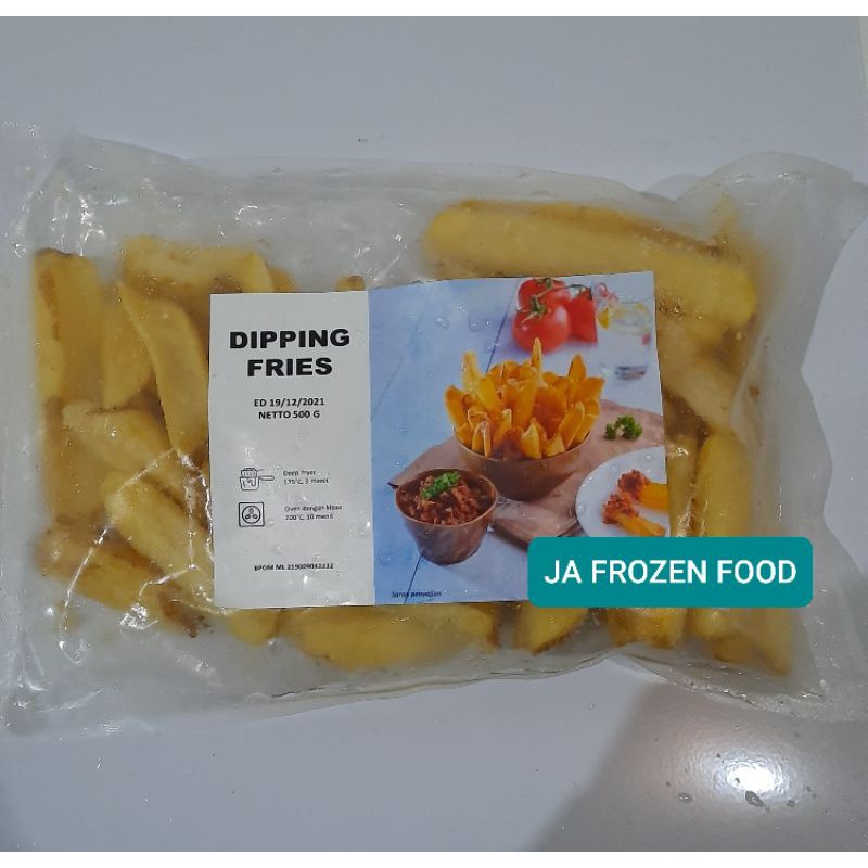 

kentang goreng dipping fries