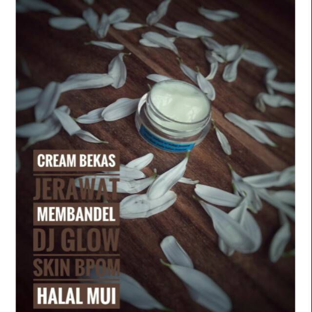 CREAM AMPUH PENGHILANG BEKAS JERAWAT MEMBANDEL DJ GLOW SKIN