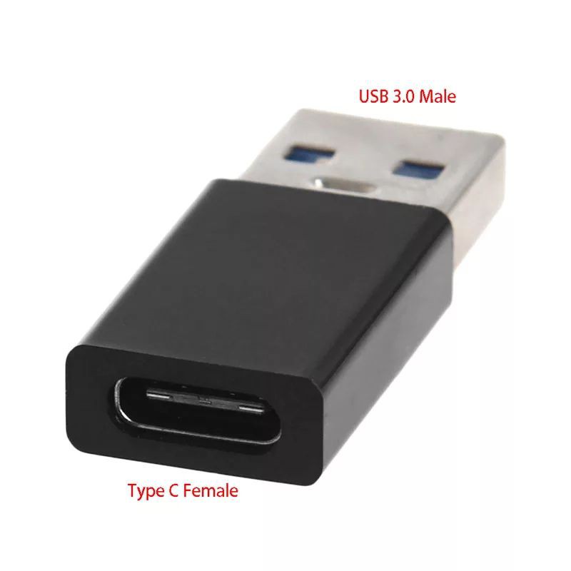 KONEKTOR USB MALE TO TYPE C FEMALE