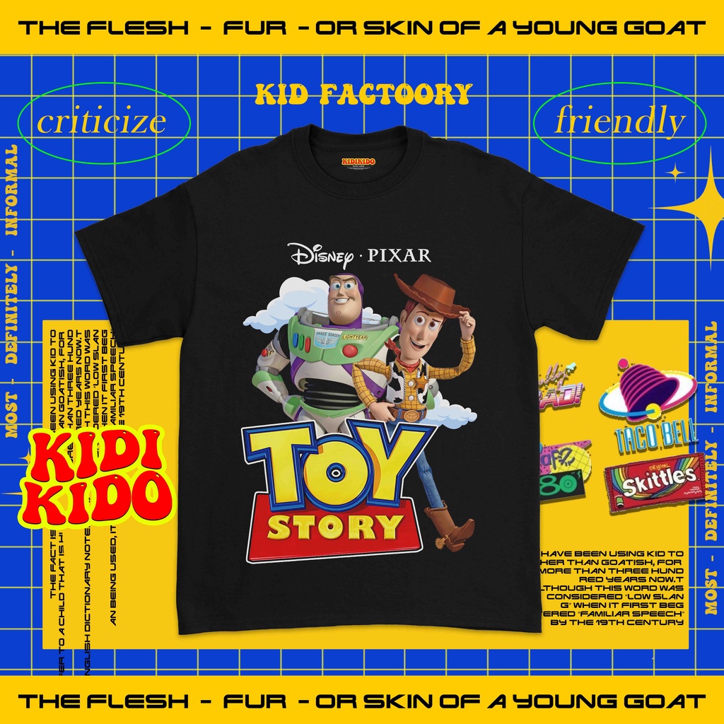 KAOS ANAK KARTUN TOY STORY | KAOS KARTUN ANAK | TOY STORY | 001