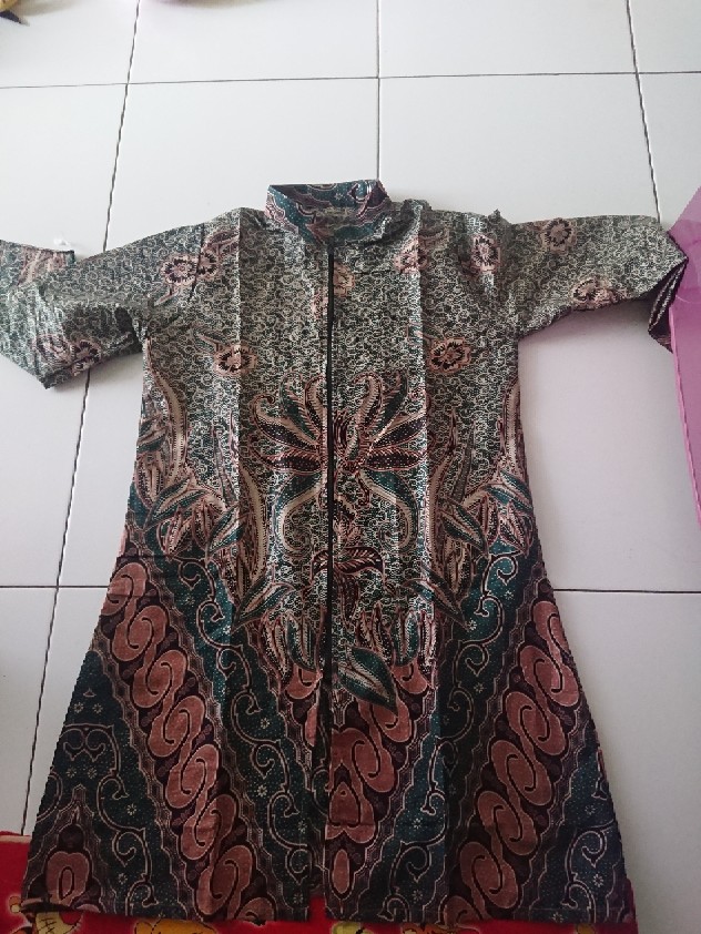 Terlaris Atasan Kemeja Pria Wanita Tunik  Batik Couple Batik Pekalongan.cod Dan Gratis Ongkir
