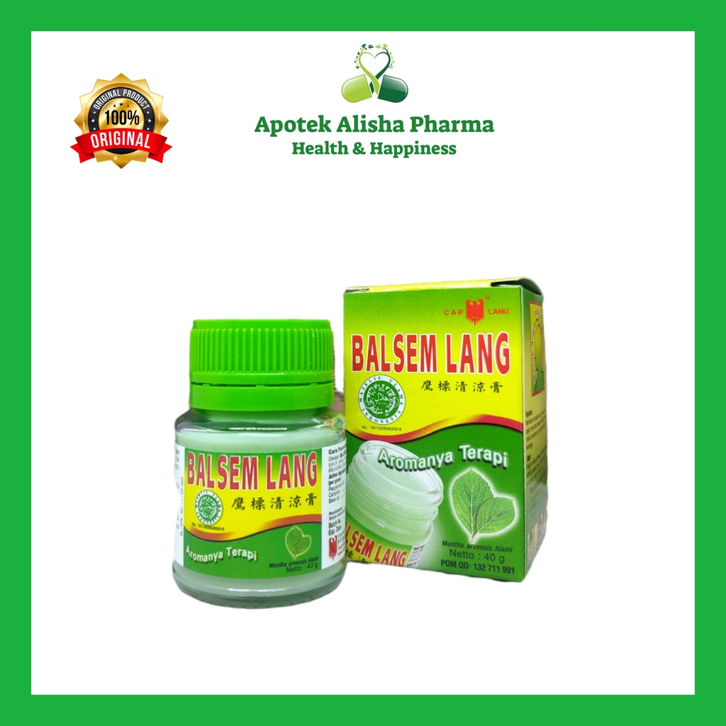Balsem Lang 10/20/40gr-Balsam Hijau Cap Lang/Balsem Hijau Caplang/Balsem Cap Lang Hijau