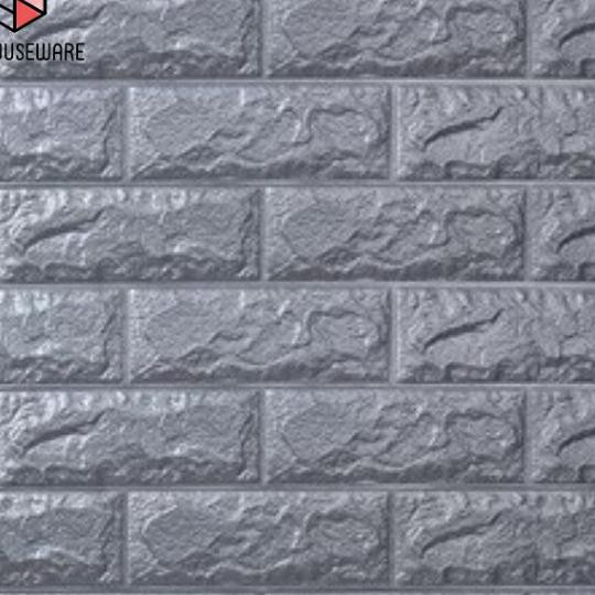 Terbaik Wallpaper 3D Foam Tebal Waterproof wallpaper indoor outdoor stiker wallpaper batu bata. .. .