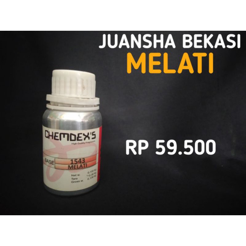 JUANSHA PARFUME BIBIT MURNI MELATI // PRODUK CHEMDEX 100ML KEMASAN SEGEL