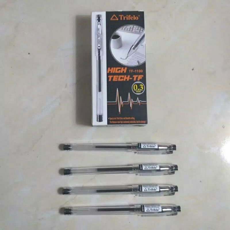 

Pulpen HiTec Trifelo/High-Tech-TF Hitam