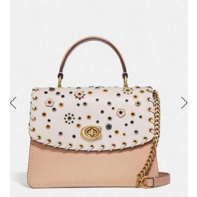 Coach Parker Top Handle with Scattered Rivets (Preloved)