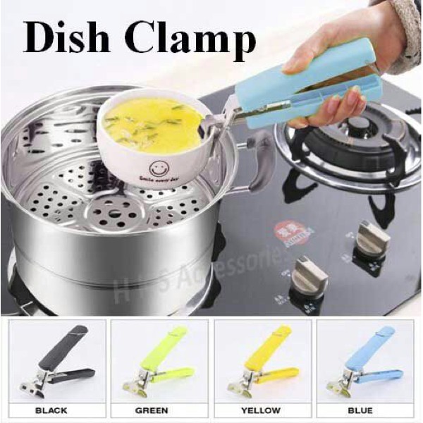 Penjepit mangkuk / panci / alat pegang anti panas dish clamp