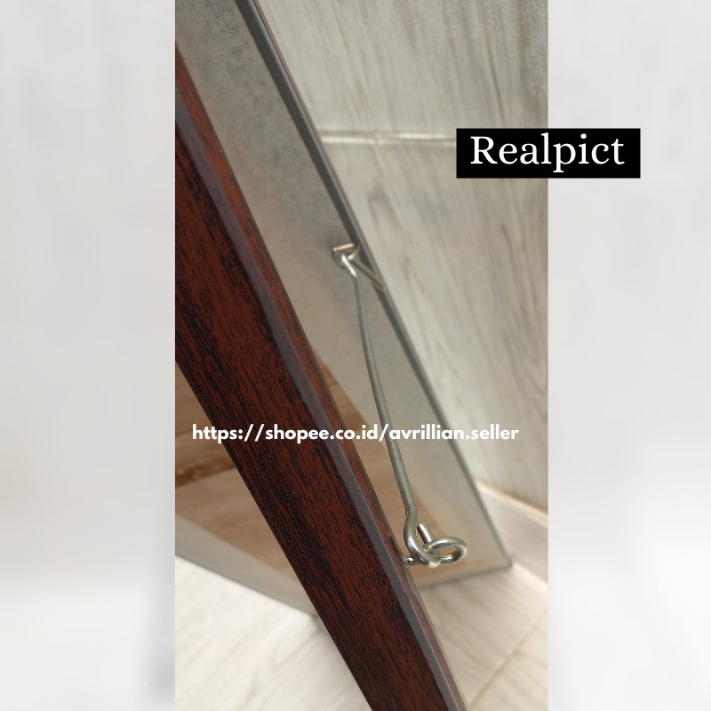 Cermin Full body Kaca Aesthetic Cermin Standing Mirror Dinding Minimalis Rias UK.127 X30 CM Termurah-4