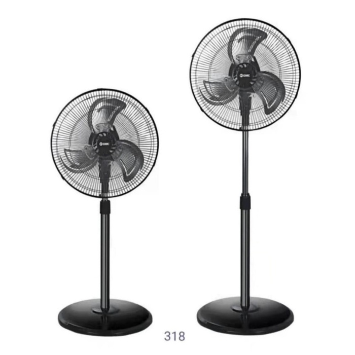 KIPAS ANGIN BERDIRI GMC 318 STAND FAN 2 IN 1 16 INCH BALING BESI GARANSI RESMI