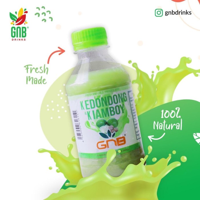 

G02G Jus Kedondong Kiamboy Gnb | Halal Dan 100% Natural - 500Ml Ds5Gh