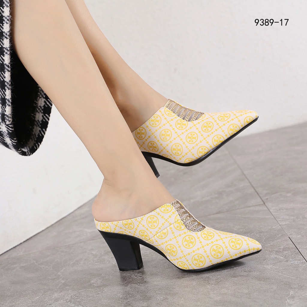 T Slingback Pumps  #9389-17