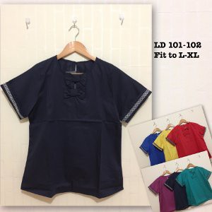 Baju Fashion Blouse atasan wanita bahan katun jepang