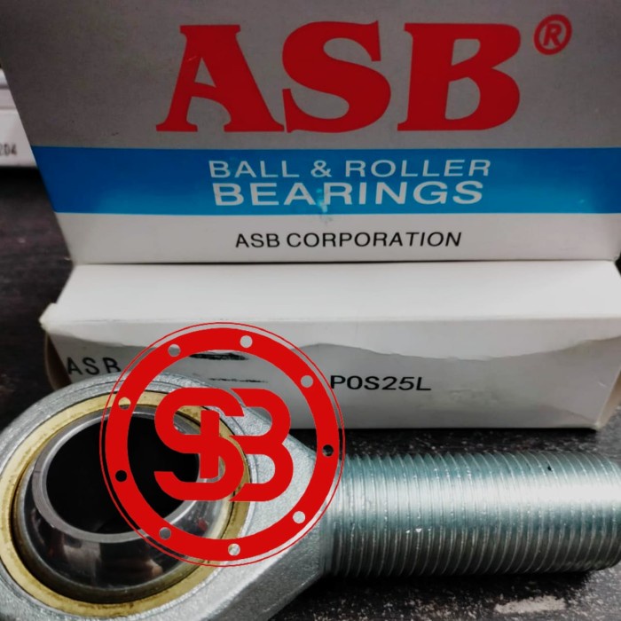 Bearing / Laker / Laher Rod Ends POS 25 L ASB