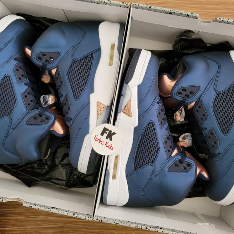 Air Jordan 5 Retro Bronze || raging bull what the fire red white unc