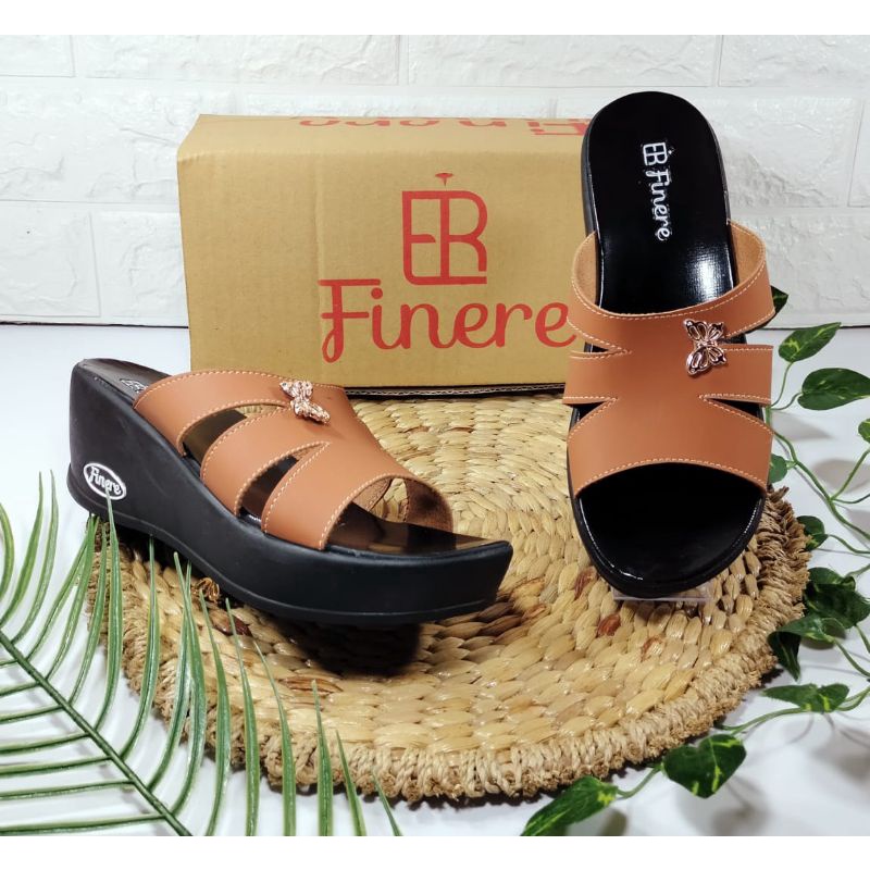 sendal wanita wedges terbaru termurah
