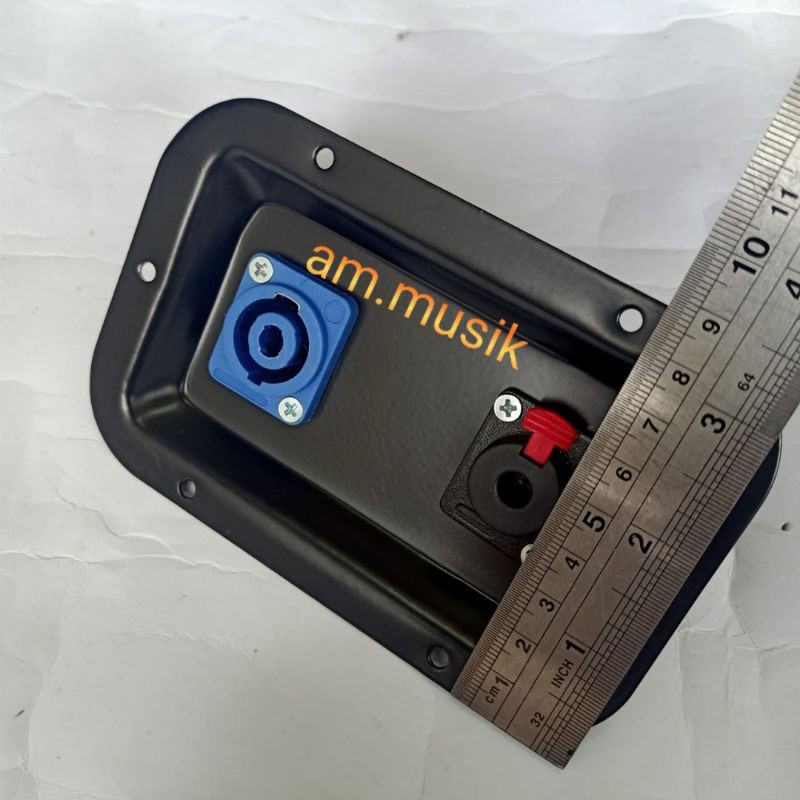 PANEL BOX SPEAKER PASIF SOCKET SPIKON DAN AKAI