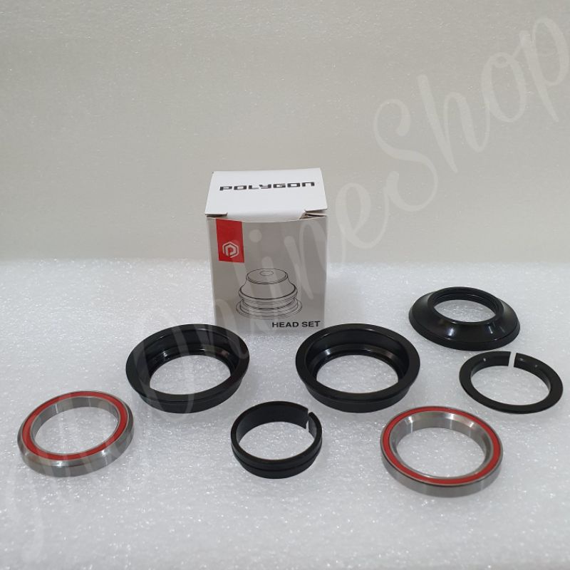 HeadSet Polygon Bearing Press Fit 44 / 44mm Sepeda Strattos Cascade Premier