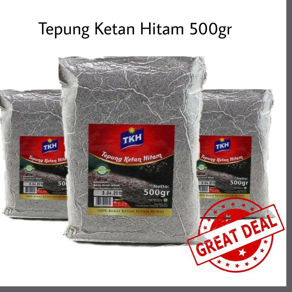 

Hot Sale - Tepung Ketan Hitam Primsfood / TKH 500gr / 100% Beras Ketan Hitam ,.