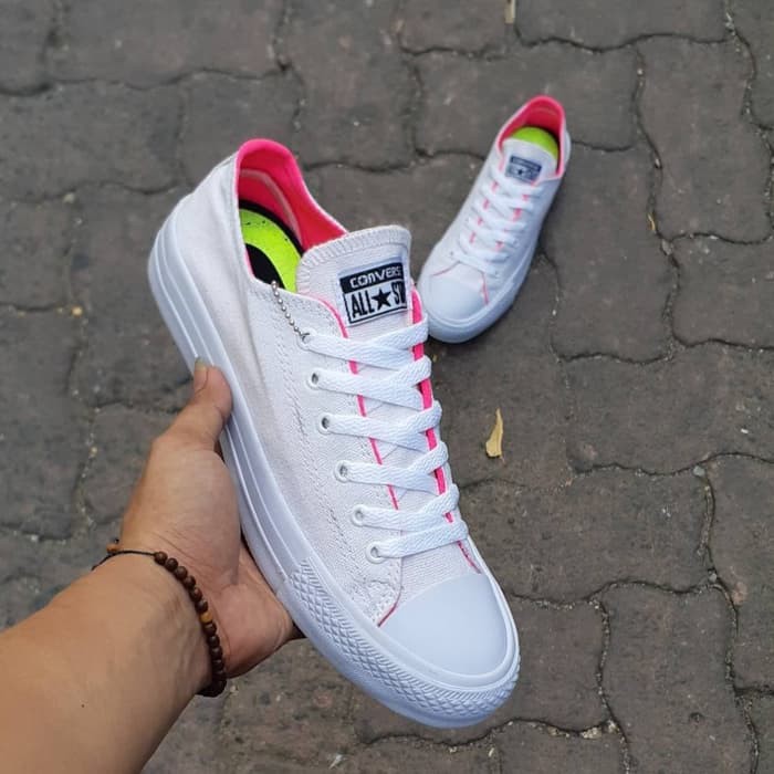 Converse CT Grade Ori size 36 - 40 #sepatu wanita cewek sneakers kets - Hitam- 36