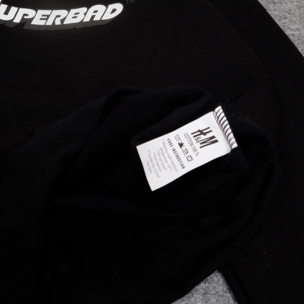 SWEATER CREWNECK H&amp;M SUPERBAD PREMIUM FULLTAG &amp; LABEL