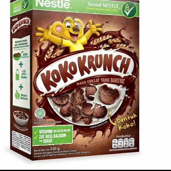 

b-5 Koko Krunch Sereal Gandum Coklat 330 gram ◄