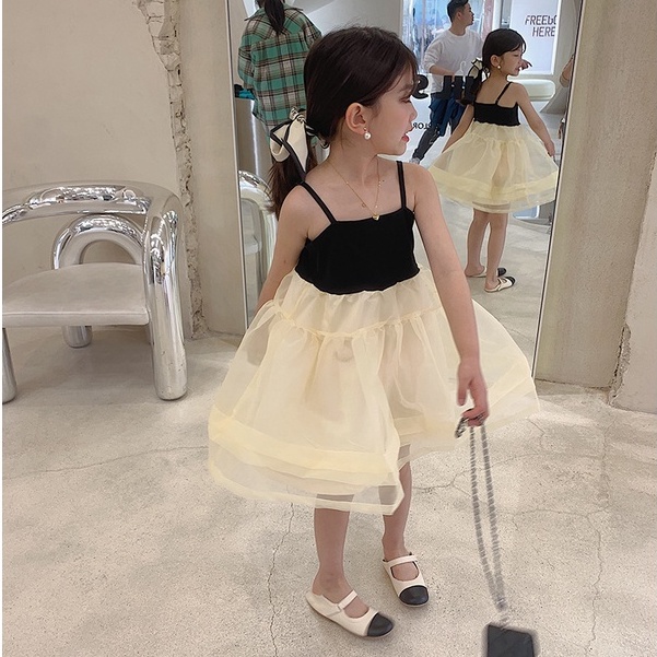 babyfit MASSARI dress tanktop anak perempuan dengan rok tutu organza import sc-820