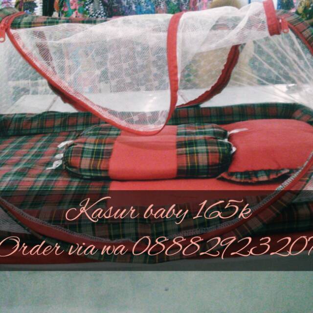 Kasur baby set kelambu