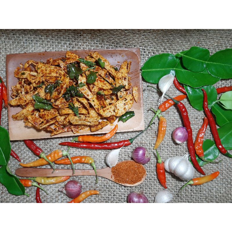 

Basreng pedas/ original daun jeruk isi 150gram