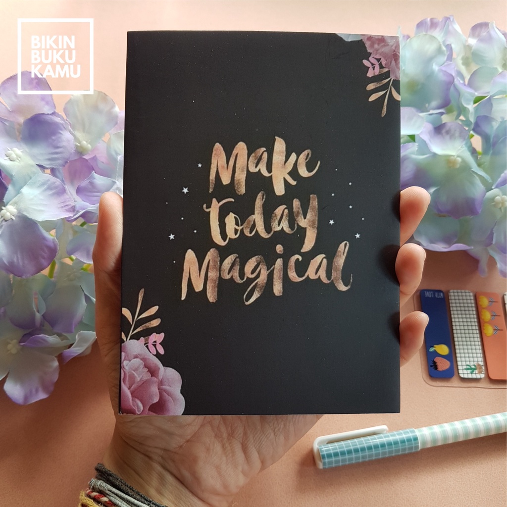 

[57gsm] A6 Notes Notebook Mini Saku Pocket Book Bookpaper Softcover Polos - Magical
