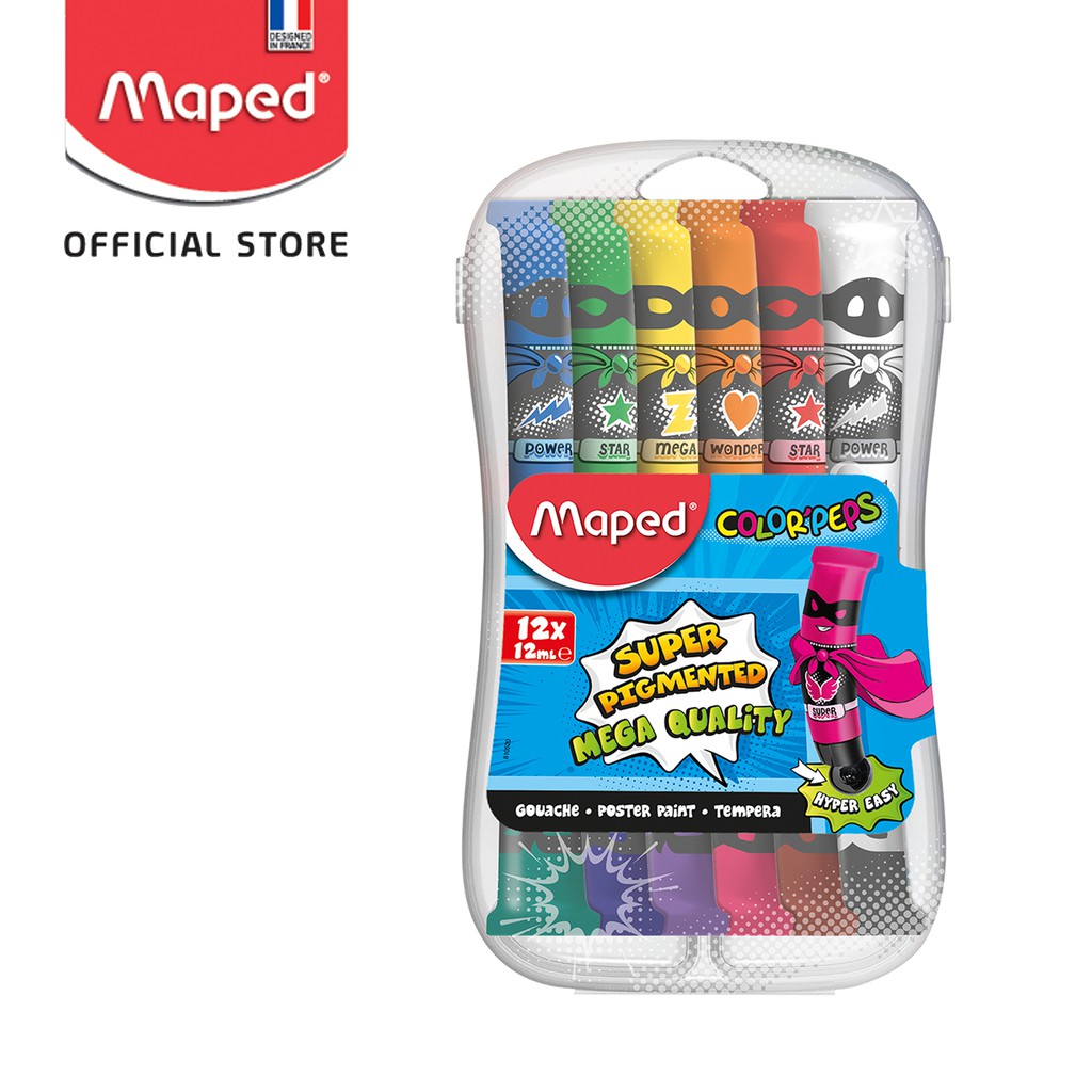 

Gouache Tube 12ml x12 - Plastic Box