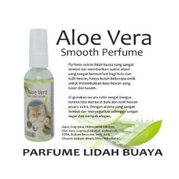PARFUME HEWAN EKSTRAK LIDAH BUAYA 60ML HAMSTER/KELINCI/KUCING/PETS
