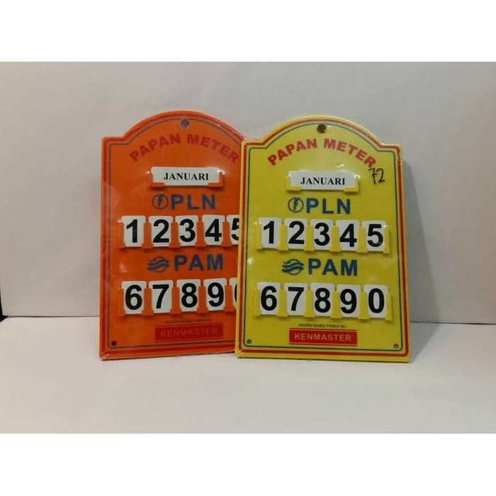 

Papan Meteran Pln & Pam / Papan Pln & Pam Plastik Kenmaster