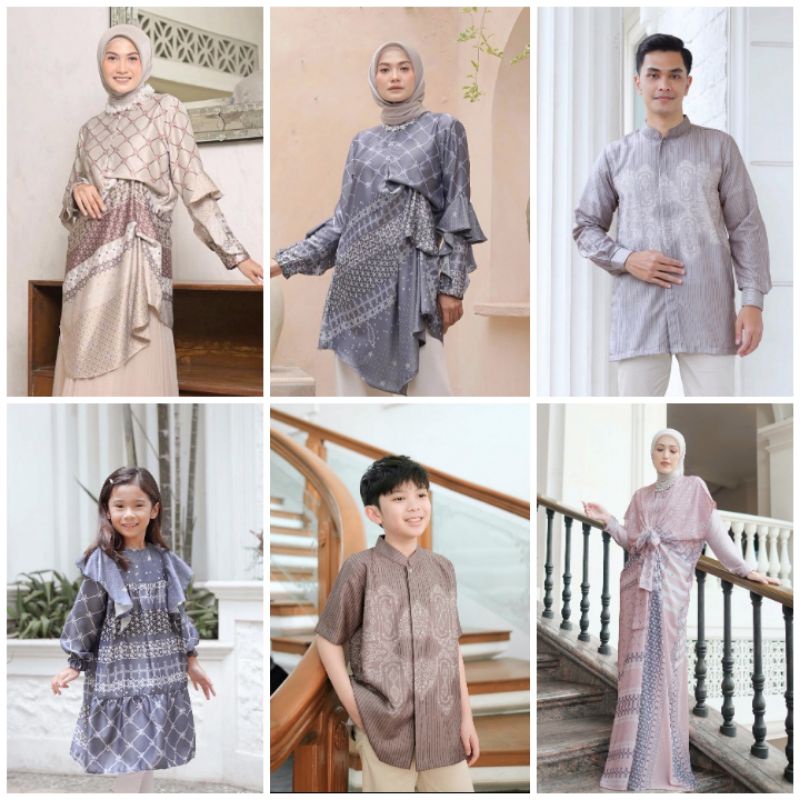 Siap Kirim - Kayangan Tunik Dress Kids Koko Eggsalt Egg Salt Navy Khaki Brown KhakiBrown S M L XL XX