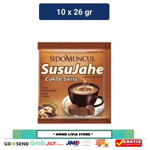 

Sido Muncul Minuman Susu Jahe Coklat Swiss 10 x 26 gr