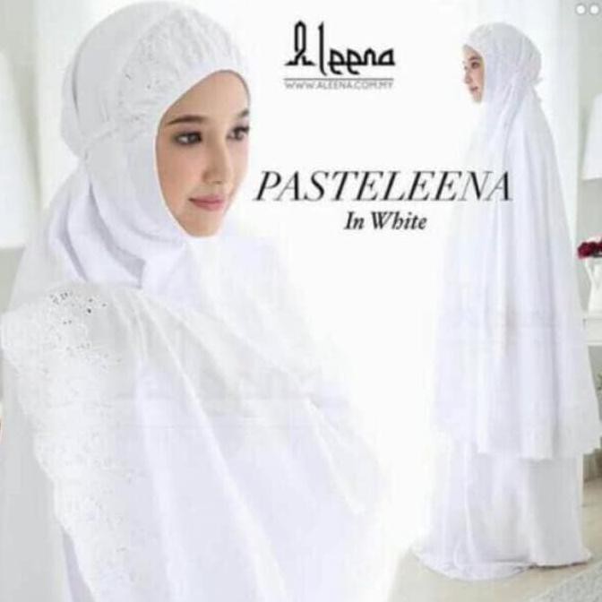 SERI TERBARU MUKENA KATUN MUKENA BORDIR KHADIJAH PUTIH MUKENA JUMBO EXCLUSIVE