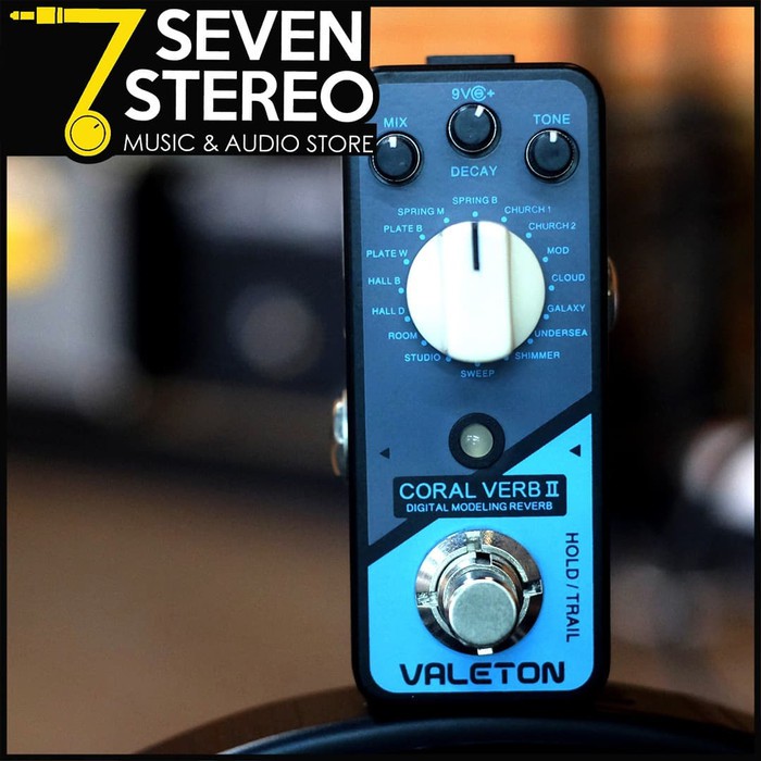 Valeton Coral Verb II Digital Modelling Reverb