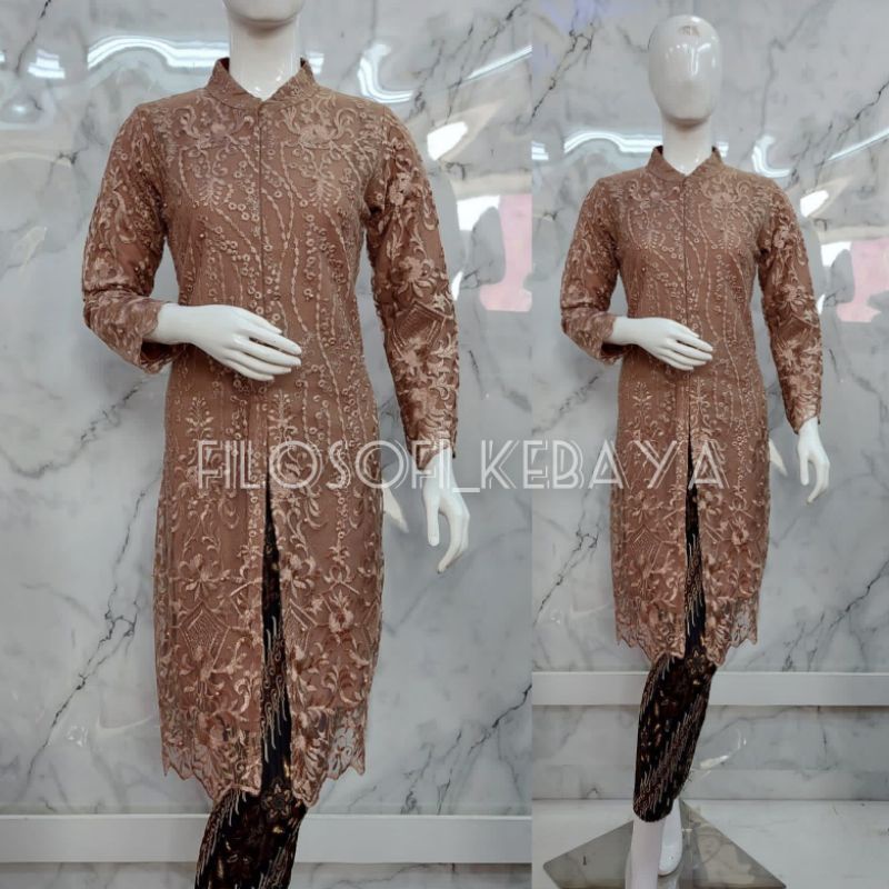 AZURAH SCRAF // SET KEBAYA KURUNG TILLE MELAYU // KEBAYA PESTA BUSUI FRIENDLY TERBARU // TUNIK KEBAYA MODERN // BISA ATASAN AJA KEBAYA KURUNG MALAYSIA