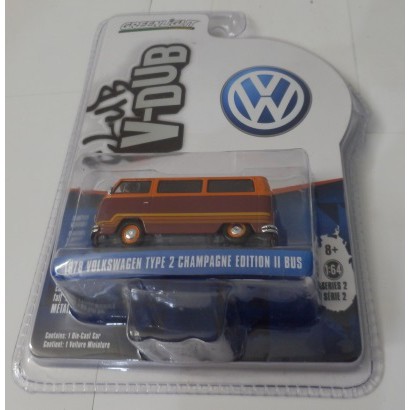 Diecast Mobil GreenLight 1/64 V-DUB Volkswagen T2 1979 Champaign Edition