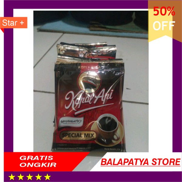 

LIMITED EDITION!!! Kopi Kapal Api Mix 1 Renceng Isi 10 Bungkus
