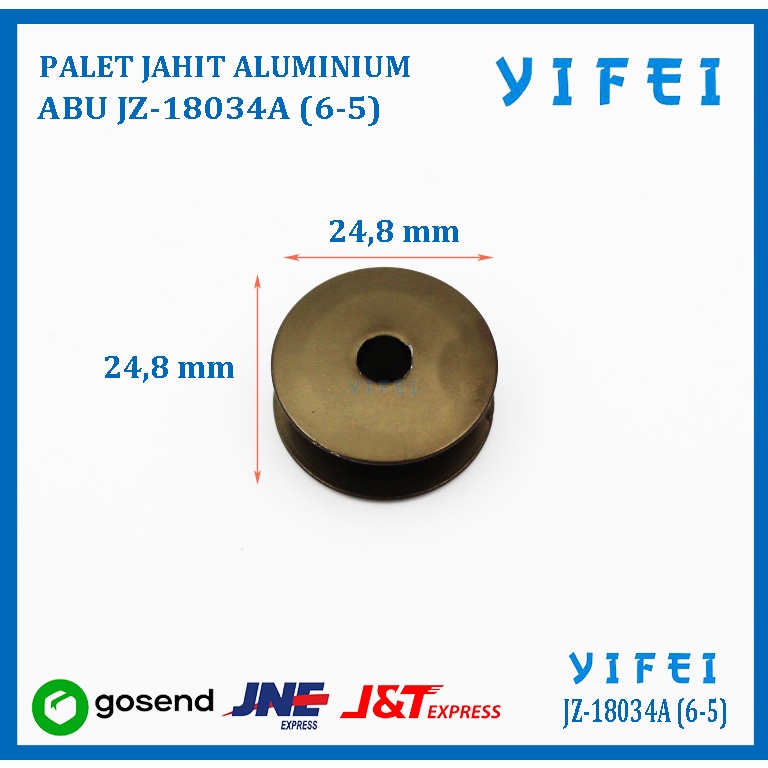 Spool/Bobbin/Sepul Alumunium Jahit Industri Jarum 1 Walking Foot YIFEI