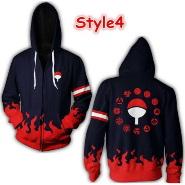 Jaket anime hokage clan uchiha