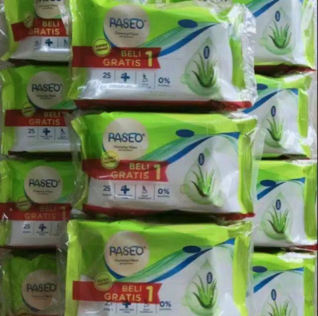 Paseo Tisue Basah Antibacterial, Paseo Baby Tisue Basah Buy 1 Get 1